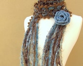 Gloria Scarf-Vintage Blue