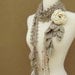 Queen Ann Rose Lariat- Cream