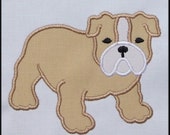 Bulldog Applique