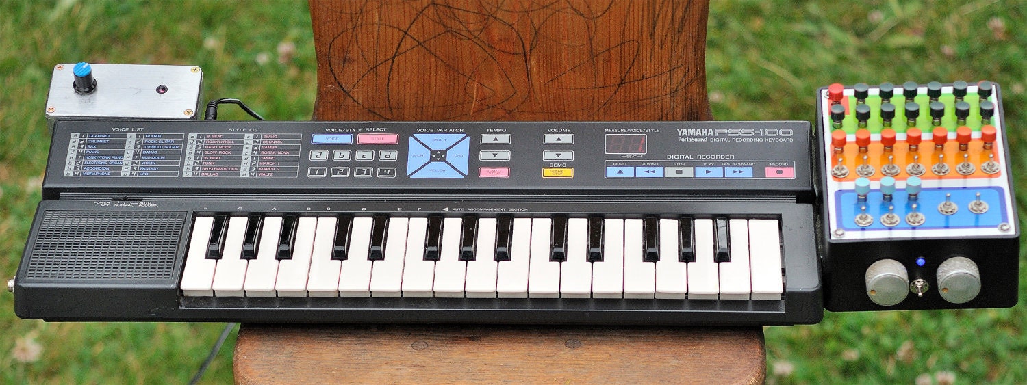 VENGEANCE TWO because our parents still did not let us have keyboards (circuit bent Yamaha PSS 100)