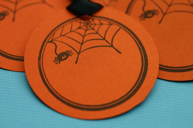 Set of 6 Halloween Gift Tags