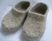 Wool shoes in Oatmeal