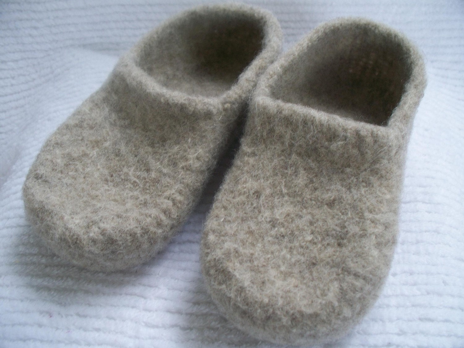 Wool shoes in Oatmeal