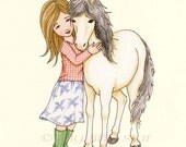 Cream Colored Ponies - 8x10 print