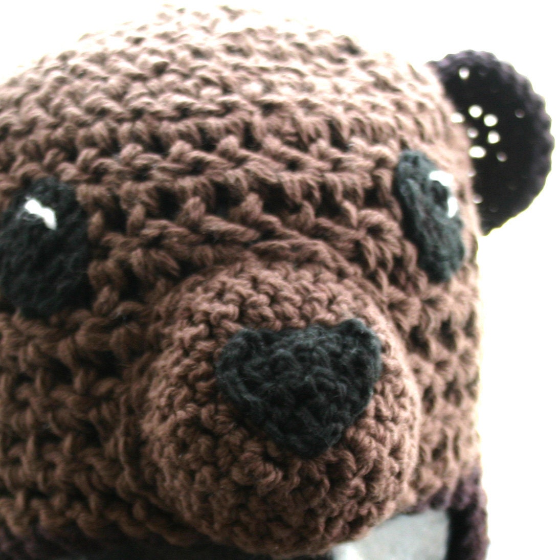 Bear Hat with Ear Flaps
