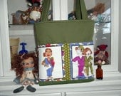 Nurse Doctor Medical Staff Tote Bag Purse Organizer One Of A Kind Greens