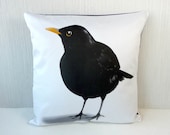 Pillow case Blackbird16x16inch 40x40cm - throw pillow - pillow sham