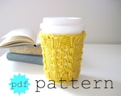 PDF Knitting Pattern Good Morning Sunshine Coffee Cozy