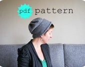 PDF Knitting Pattern Elysium Unisex Slouch Hat