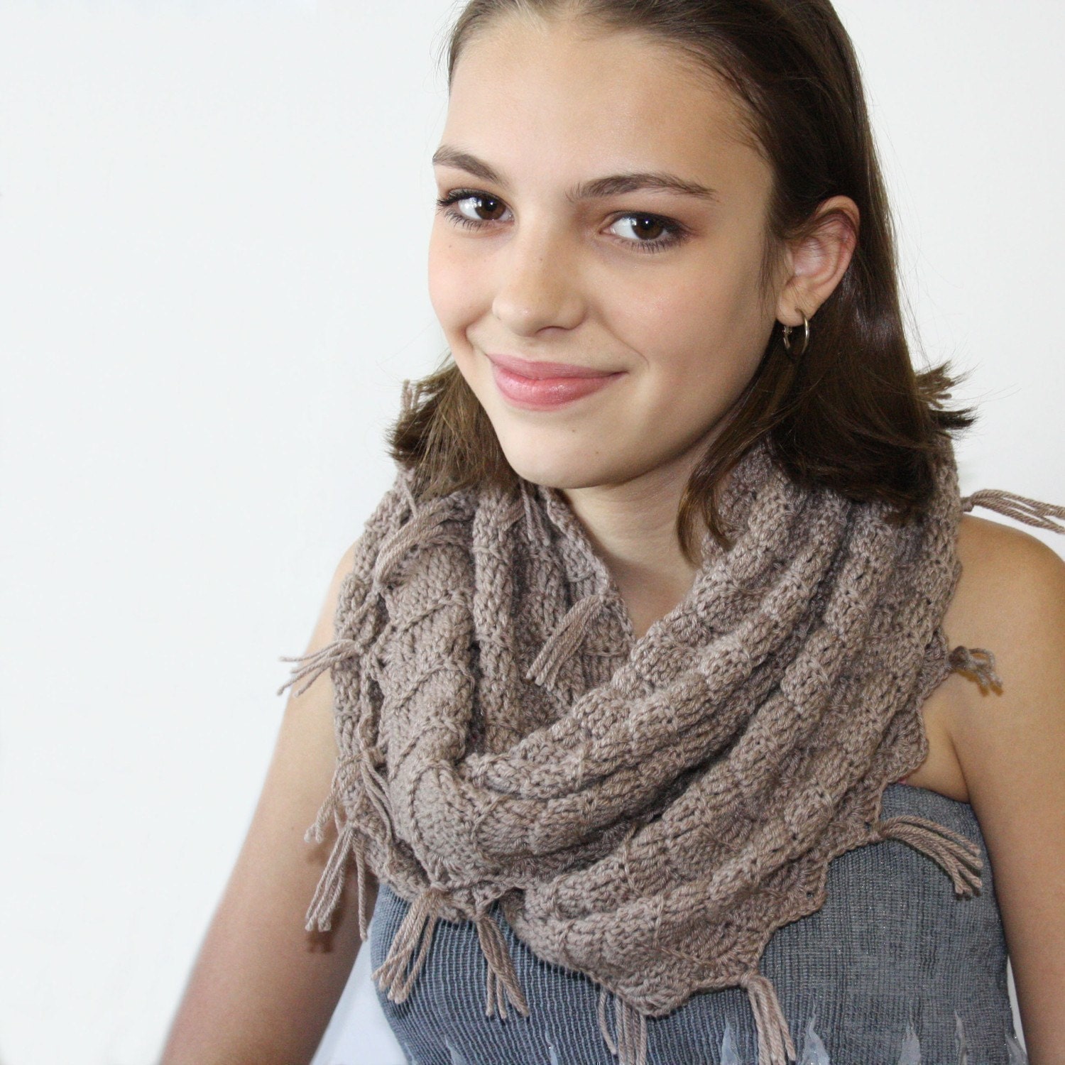 Infinity Scarf - Crochet Pattern (PDF) - INSTANT DOWNLOAD