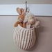 Hanging Storage Pouch - Crochet Pattern (PDF) - INSTANT DOWNLOAD