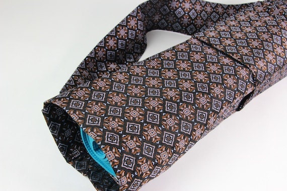Yoga Mat Bag made of Gorgeous High End Silk Fabric