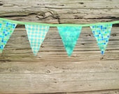 Ocean Print Birthday Party Banner
