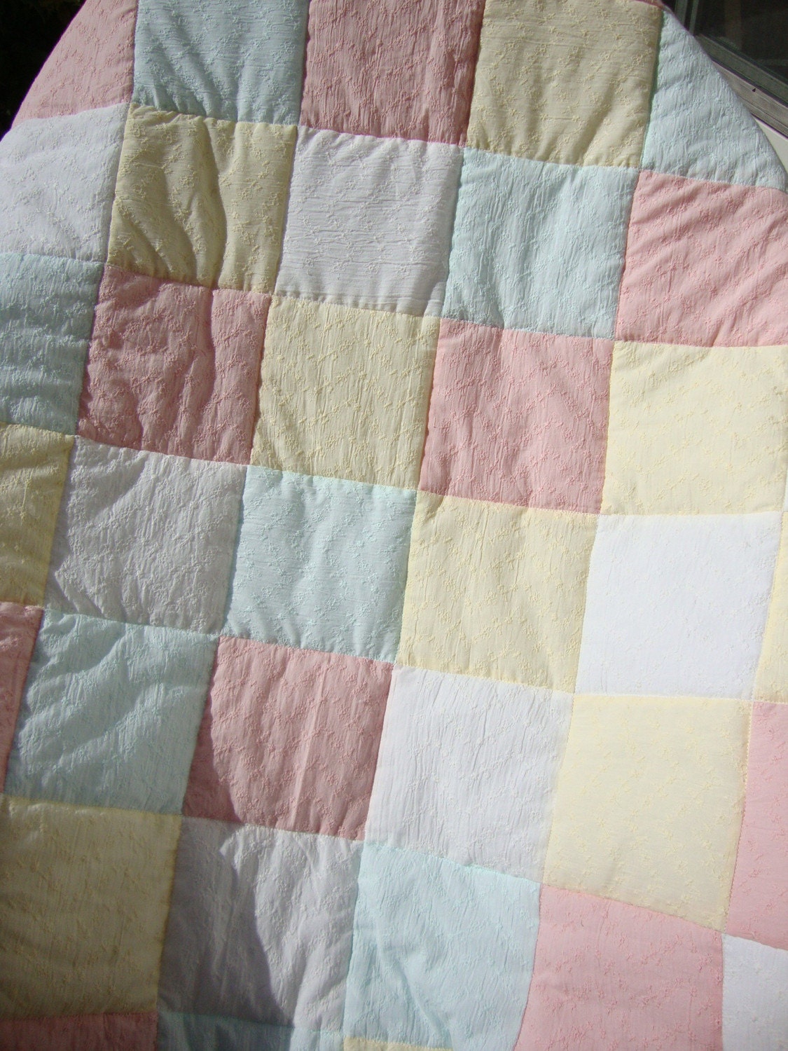 crib quilt - SALE