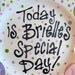 Hand Painted Pastel Birthday or Special Day Plate