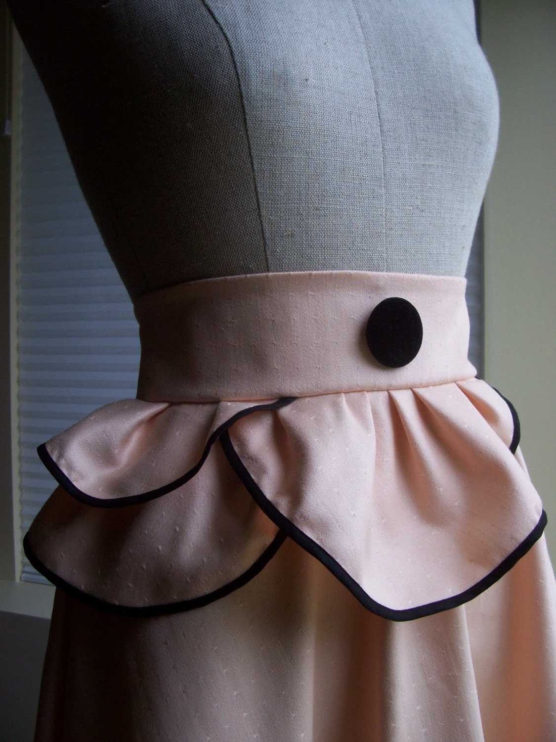 The Harlequin Skirt in Peach Reserved for Aselfportrait