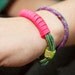 Neon Camping Cord Bracelet- Medium