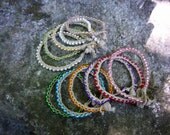 Natural Stackable Hemp Bracelets Set of 3