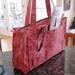 Sewing Pattern pdf - Roomy Reversible OR Zippered tote in 2 sizes