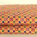 Cotton Fabric - Colorful Squares and Dots