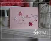 beautiful day cherry blossom card