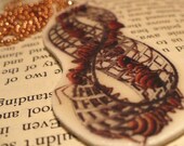 MC Escher Mobius Strip II Necklace