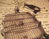 I'm Free Birdcage Necklace