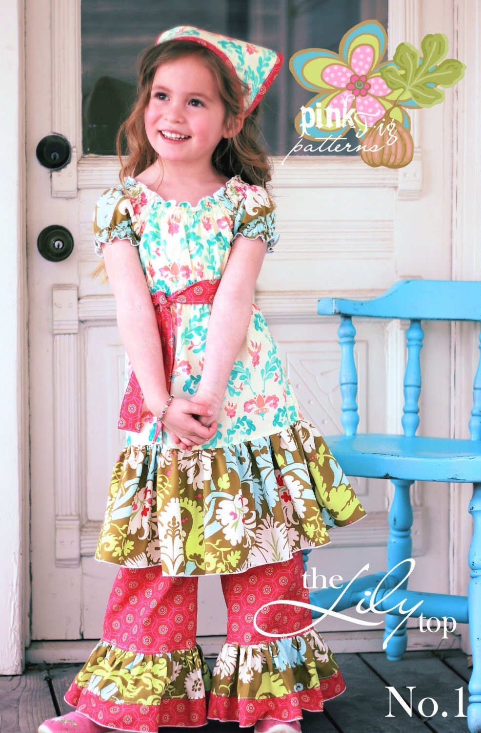 The Lily Top by Pink Fig Patterns, plus FREE Shipping with any other purchase