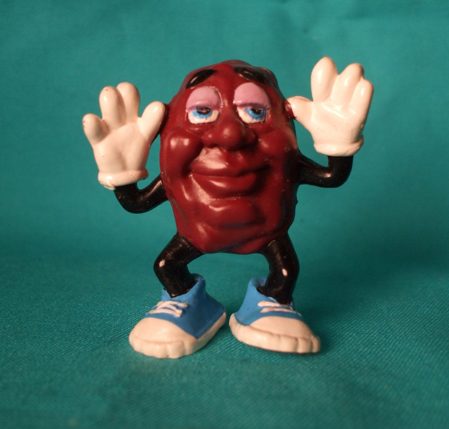 Vintage Retro California Raisin Action Figure 1980s Toys Collectibles Raisins Childrens 