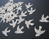 LARGE PACK vintage dictionary bird cutouts