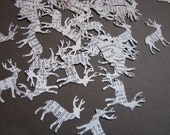 vintage dictionary reindeer cutouts