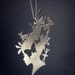 Modern cameo necklace - silhouette jewelry - whimsical necklace - butterfly - deer - ballerina - bird