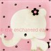 Bella and Ella Elephants Nursery Art Set ORIGINAL PAINTINGS
