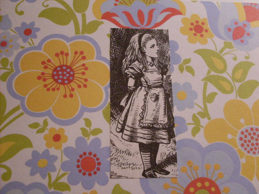 Alice in Wonderland Notecards  - Set 1F