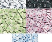 500 Premium Quality Woven Label size tags Combo Must See 2T, 3T,7, 8, xxs, xs, s, m, L, xL, xxL, 1x, 2x, 3x, 4x, 5x Choose your sizes