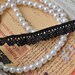 1.5cm x 2yards (black) stretchy cotton crochet lace trim (S512)