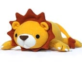 Lucky Lion stuffed animal Pattern - PDF Sewing pattern  Plush