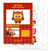 Owl Pattern - plush pillow sewing pattern PDF