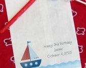 Personalized Candy Bags, Birthday Favors, Treat Bags