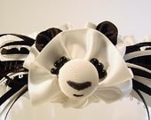 wedding garter PRETTY PANDA a PETERENE original design  or Prom