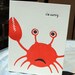 i'm sorry. letterpress printed card.