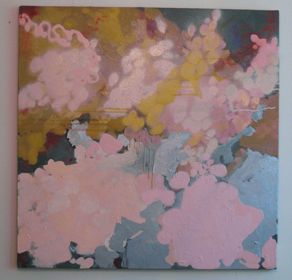 Abstract Multi media painting 36in x 36in