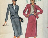 VINTAGE 1970's Butterick Jacket & Skirt Pattern 6976