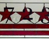 Stained Glass Transom - Contemporary - Washington DC (AM-39)