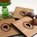 Silhouetted Wood Coasters