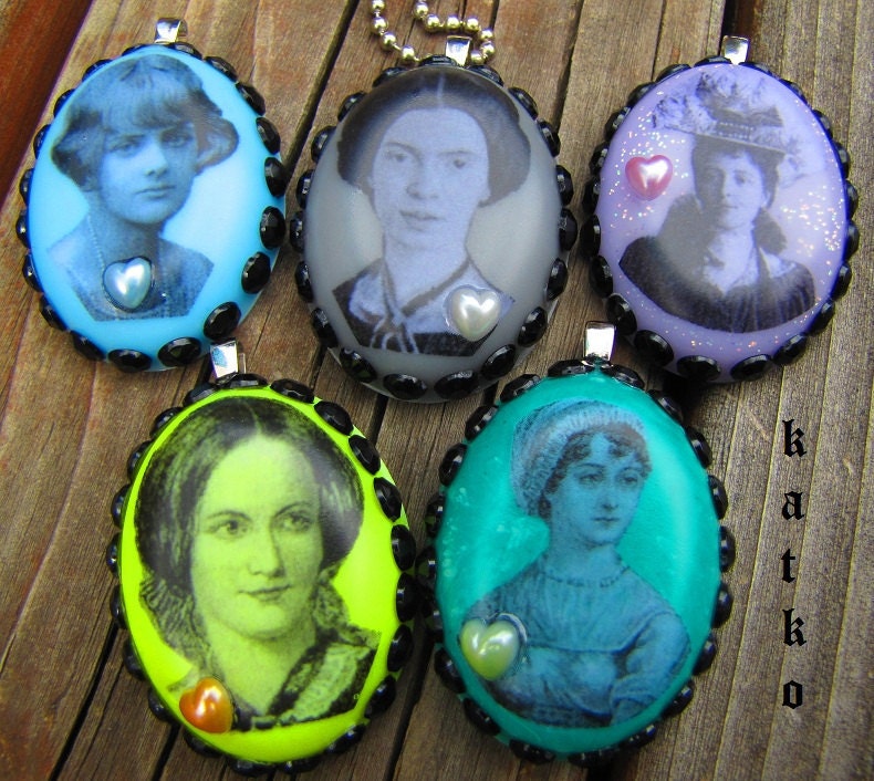 Lady Author Kollection Cameo Necklace - you pick one