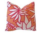 New Arrival-Decorative Designer Pillow Cover-20 inch-Trina Turk Indoor/Outdoor Kalaheo Print In Hibiscus