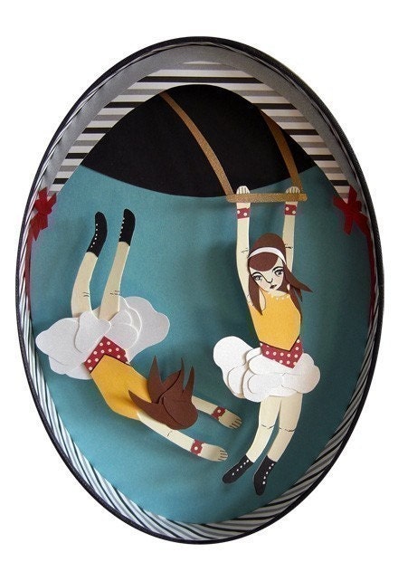 Print - The Trapeze Twins