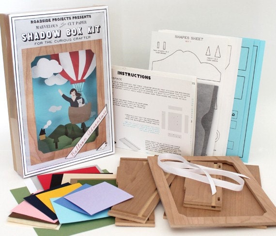 Balloon Adventure - Shadow Box Kit