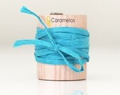 Wholesale 100 yards of Turquoise paper raffia ribbon/twine